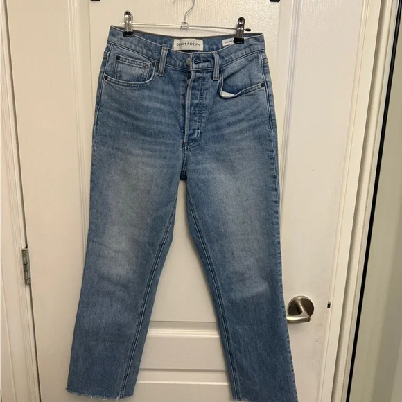 Denim Forum Aritzia Arlo high-rise straight 28l - Picture 4 of 6
